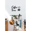 Coffee Time Ahşap Modern Kahve Mutfak Dekoru