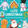 Coloring Book Cute Christmas Bold Easy