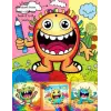 Coloring pages funny monsters from Mars from 0 to 8 years old