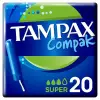 Compak Süper Aplikatörlü Tampon 20 Adet