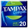 Compak Süper Aplikatörlü Tampon 20 Adet