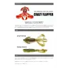 Crazy Flapper 2.4 #422T Sight Flash Silikon Yem