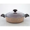 Creamy Granitec 22Cm Kısa Granit Tencere