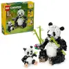 Creator 3’ü 1 Arada Vahşi Hayvanlar: Panda Ailesi 31165 Yapı Seti