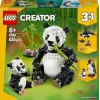 Creator 3’ü 1 Arada Vahşi Hayvanlar: Panda Ailesi 31165 Yapı Seti