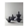 Crown Seramik Vazo Antrasit