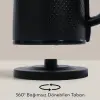 Ctm-130 Dempro Çift Katmanlı Çelik Çaycı 2000W 1.7L + 1.2L