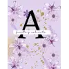 Cuaderno Con Inıcıal A