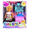 Cute Doll Mini Bebek Mutfak Oyun Seti