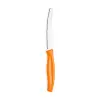 CUTT0026 Çelik Mutfak Bıçağı; Turuncu, 13 Cm