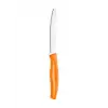 CUTT0026 Çelik Mutfak Bıçağı; Turuncu, 13 Cm