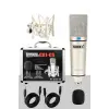 CX1-PH Kondanser Stüdyo Mikrofon Phantom Power Kulaklık Stand Full Set