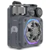 Cyber Cube Premium Grey RGB Bluetooth hoparlör