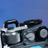 Cyber Cube Premium Grey RGB Bluetooth hoparlör