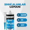 D40 Duşakabin Silikonu, Şeffaf, 320 g