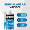 D40 Duşakabin Silikonu, Şeffaf, 320 g
