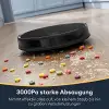 D6s Robot Vacuum Cleaner, Vibration Mopping, 3000Pa Strong Suction, Super Slim, APP Control, Ideal for Pet Hair, Hard Floors and Carpets