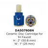 DA507906N fırçalanmış nikel seramik disk kartuş
