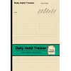 Daily Habit Tracker: Habit Tracking Notebook | One Week to a Page | Medium