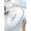 Daily Tunes Oval Servis Tabağı, 29 cm, 2li Set