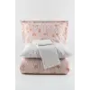 Daisy Çift Kişilik Nevresim Takımı, Pembe