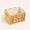 Dalı Natural Bambu Sepet 27x22x17 Cm