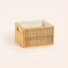 Dalı Natural Bambu Sepet 27x22x17 Cm