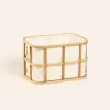 Dalı Natural Bambu Sepet 32x23x20 Cm