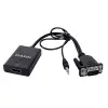 DARKDK-HD-AVGAXHDMI2VGAtoHDMIDönüştürücüSiyah()