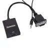 DARKDK-HD-AVGAXHDMI2VGAtoHDMIDönüştürücüSiyah()