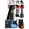 DE-150BL-25AMP Maple Klavye HH 25W Amfili Elektro Gitar Seti
