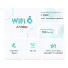 Deco X50(2-pack), AX3000 Tüm Ev Mesh WiFi 6 Sistemi