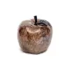 Dekoratif Amber Apple Heykel (16 cm)