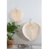 Dekoratif Bambu Duvar Dekoru 48x48x58 cm