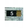 Dekoratif Gold Aynalı Kapı Numarası 5