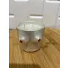 Dekoratif memeli bardak mum