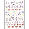 Dekoratif Tırnak Süsleme Stickerı