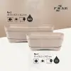 Delikli Kahve 5 L Tabaklı Plastik Balkon Saksısı