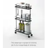 Depolama Arabası - Tower - Siyah