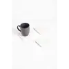 Deri Bardak Altlığı Beyaz 3 Adet