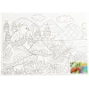 Desenli Tuval 25X35 Cm
