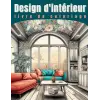Design d , livre de coloriage, int é rieur