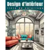 Design d , livre de coloriage, int é rieur