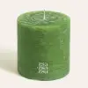 Deurne Lime Parafın Mum 9x9x9 Cm