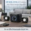 Dhs-2111S 2.1 Kablolu Mini Multimedya Hoparlör 3.5 Jak Girişli