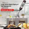 Dijital Gıda Termometresi; Paslanmaz Çelik Prob, LCD Ekran (1)