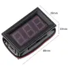 Dijital Mini Voltmetre 0.56 DC 0 30V Yeşil Işıklı