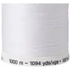 dikiş iplikleri, polyester, 1000 m, beyaz