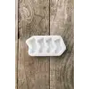 Dilek Çorabı Mini Dörtlü Mum Kalıbı (Silikon)