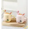 Dinozor Figürlü Seramik Kupa